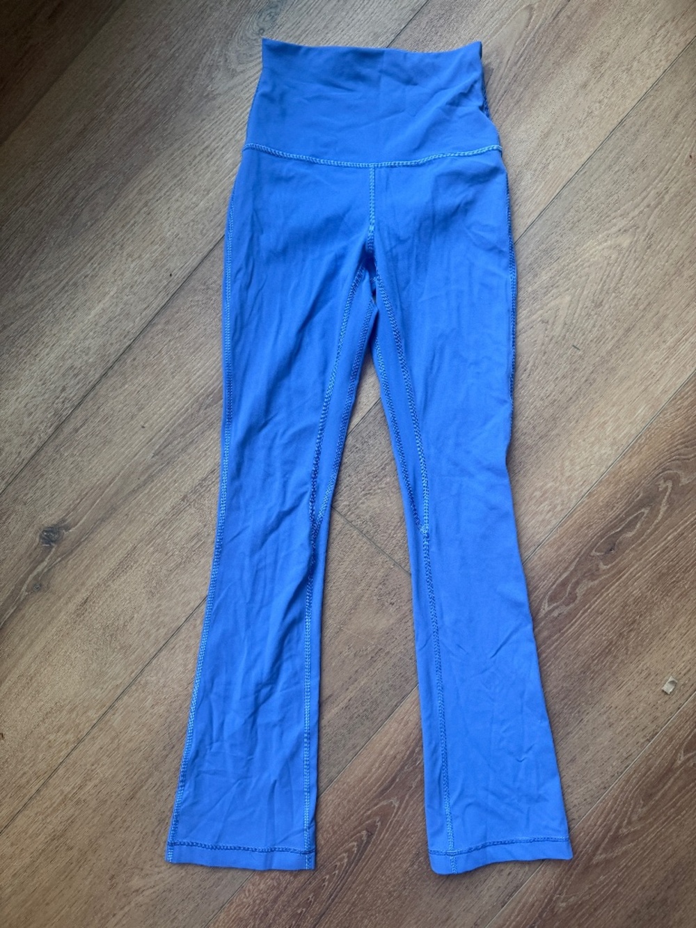 Blue Lululemon Leggings Size 4 Slight Bootcut